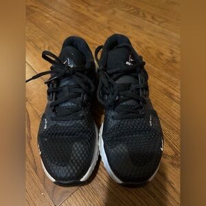 Nike Black and White Running Shoes